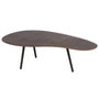 Voir la diapositive 1 : Paris Prix Table Basse Design  Goutte  120cm Marron