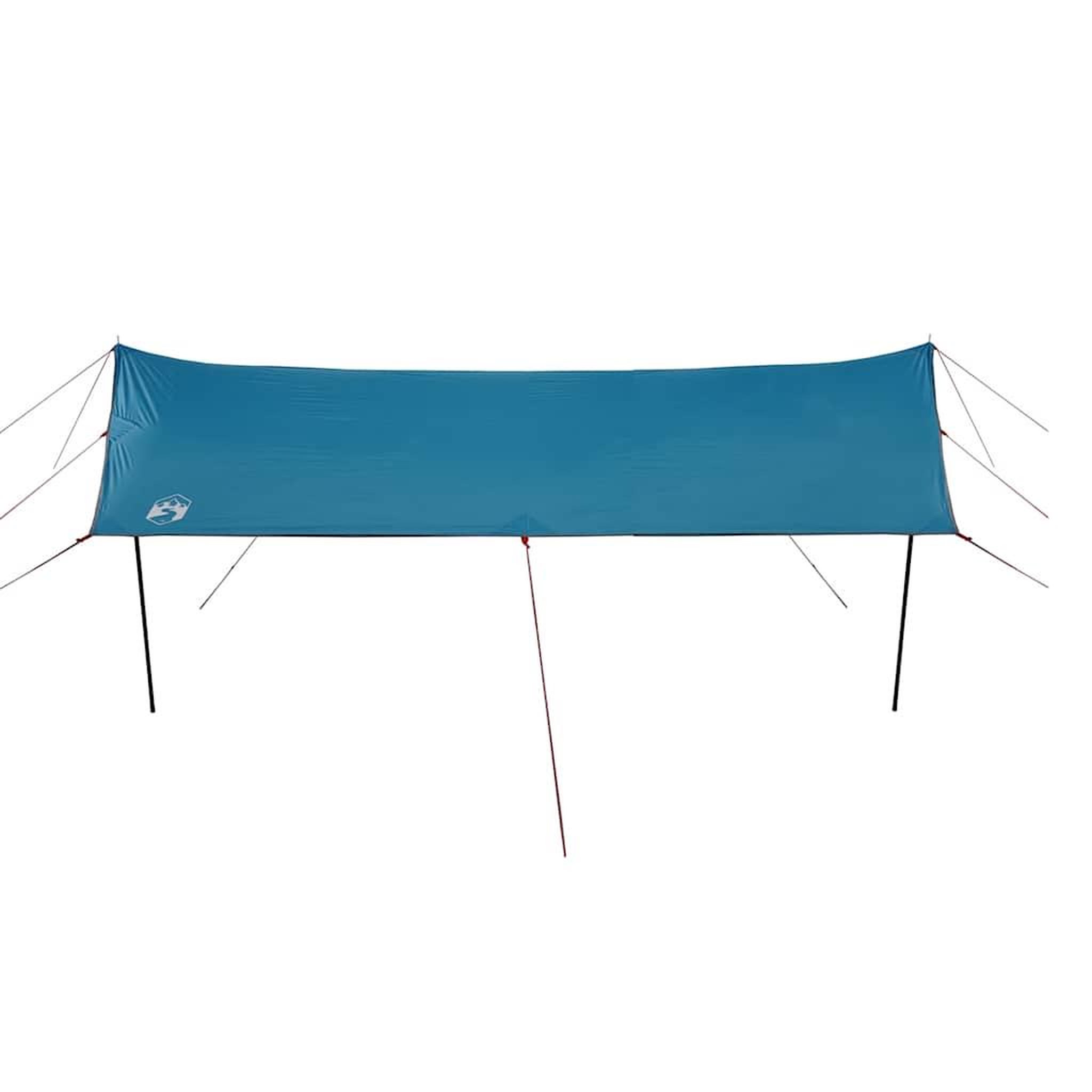Voir la diapositive 4 : VIDAXL Bache de camping bleu 460x305x210 cm impermeable