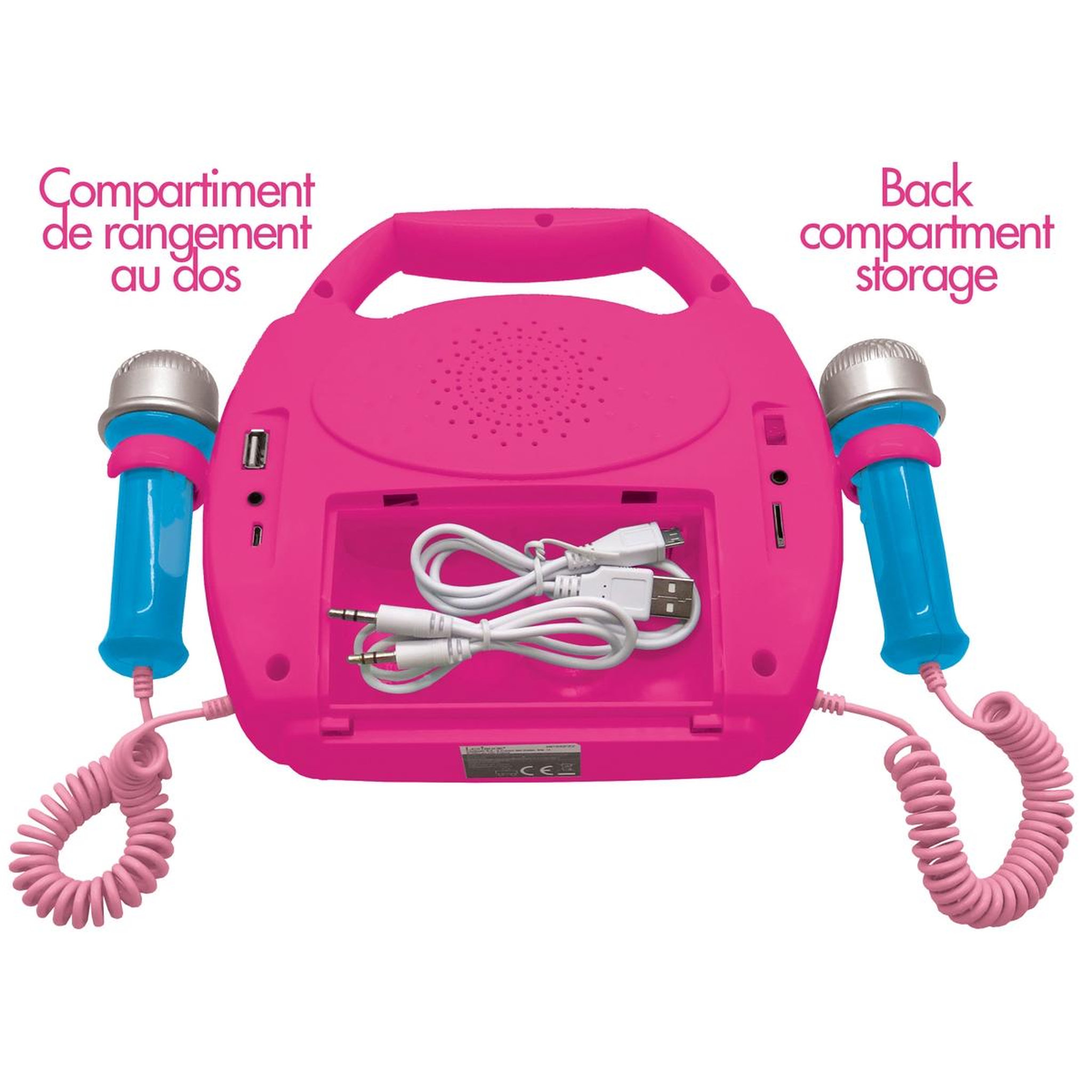 Voir la diapositive 4 : Lexibook Enceinte Bluetooth Disney Princesse avec micros