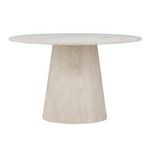 Paris Prix Table à Manger Ronde  Lanzo  120cm Beige