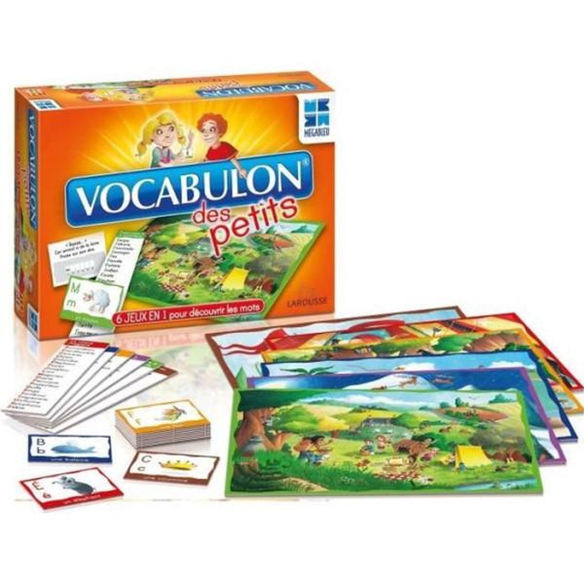 Megableu Jeu d'apprentissage Vocabulon des Petits - MEGABLEU
