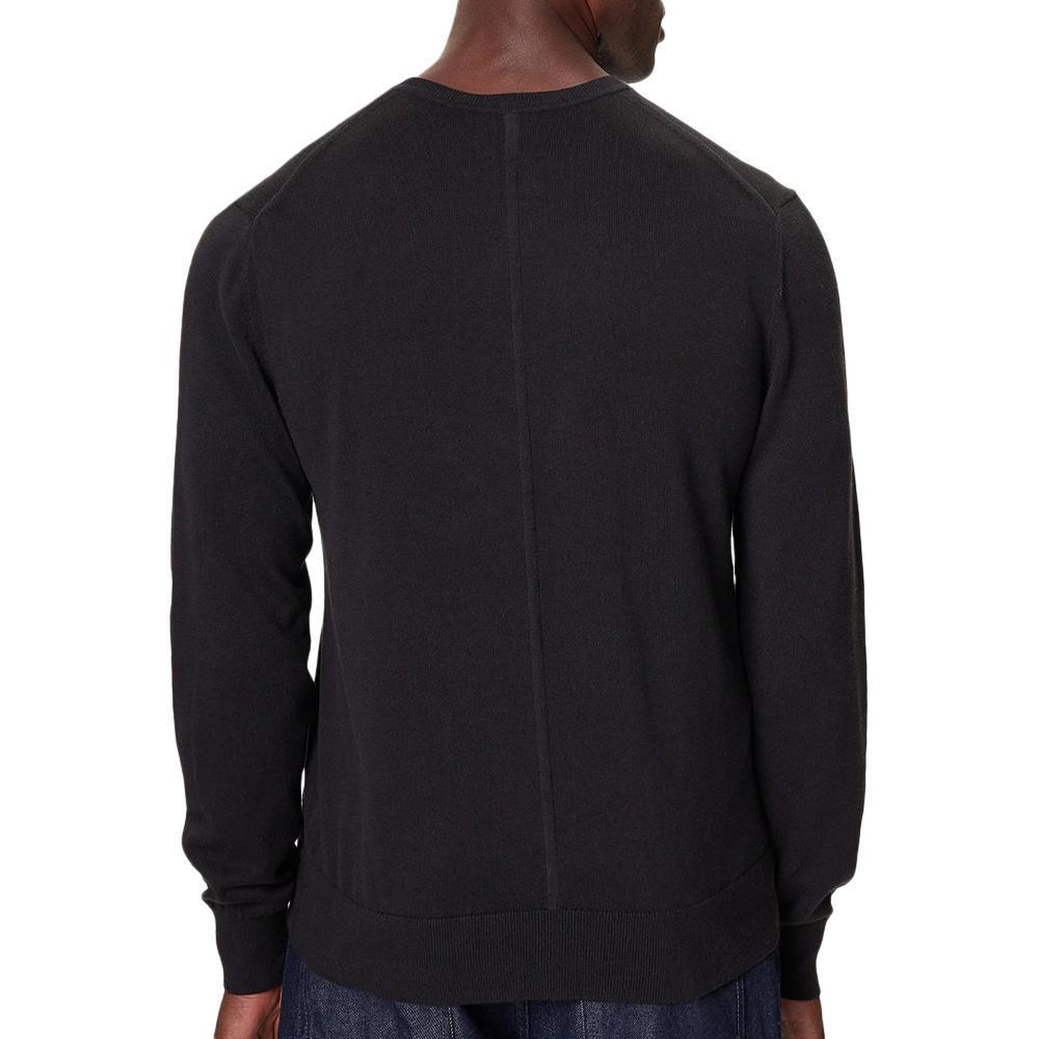 Voir la diapositive 2 : CALVIN KLEIN JEANS Pull Noir Homme Calvin Klein Jeans Ls Supima