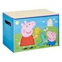 PEPPA PIG Coffre à jouets - Coffre de rangement pour chambre d'enfant
