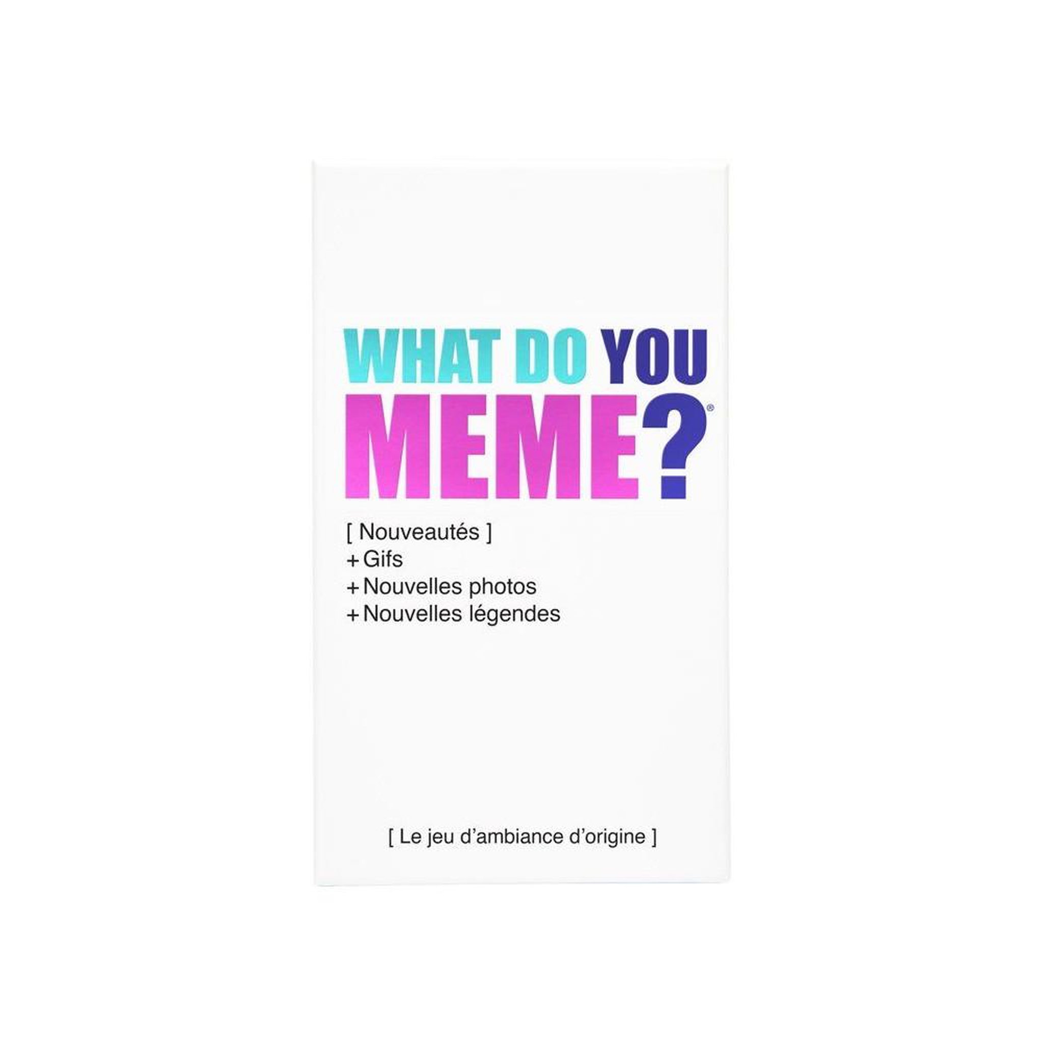 Voir la diapositive 6 : Jeu de questions/réponses party 17+ édition GIF What Do You Meme?