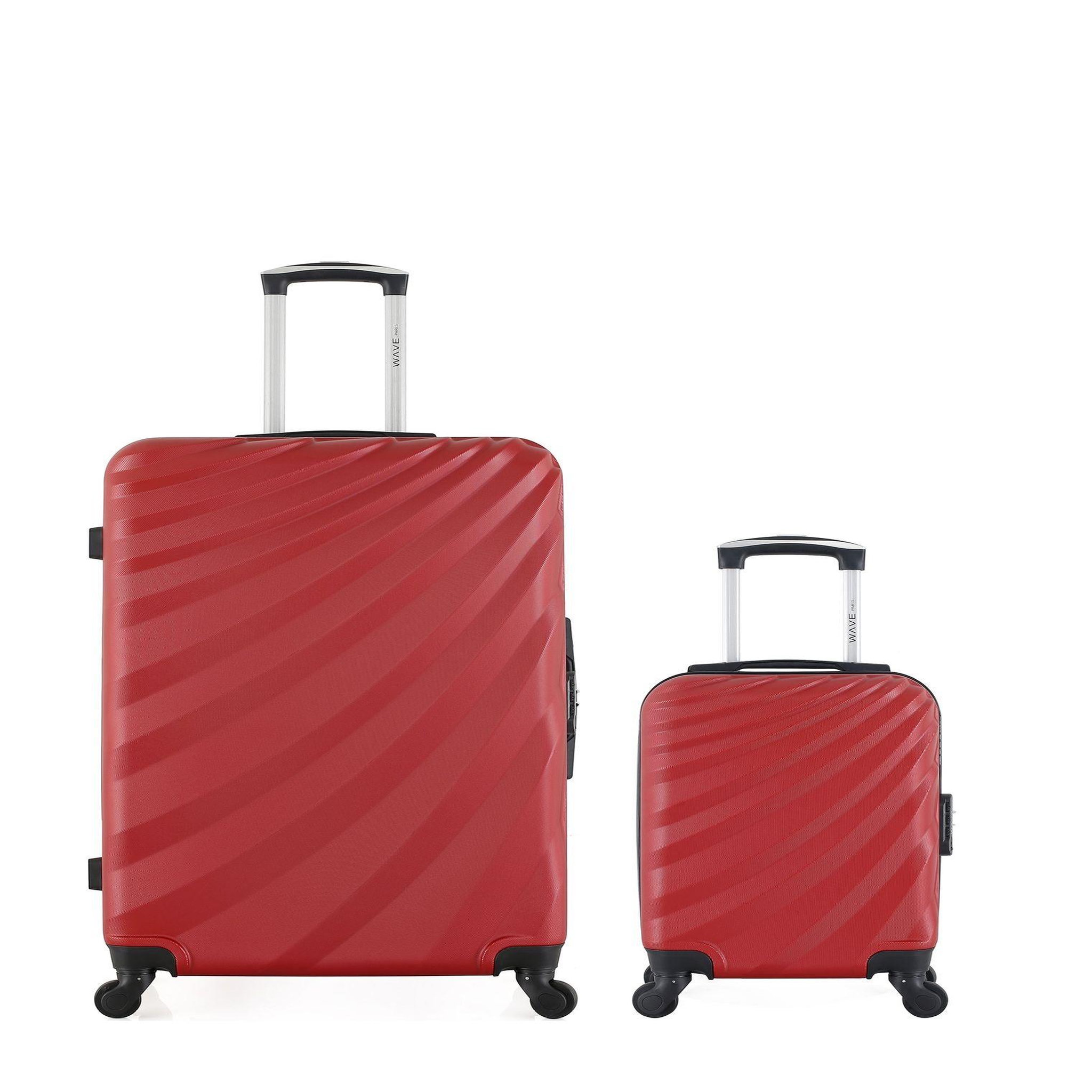 WAVE PARIS WAVE PARIS - LOT DE 2 - Valises grand format et cabine XXS DANUBE