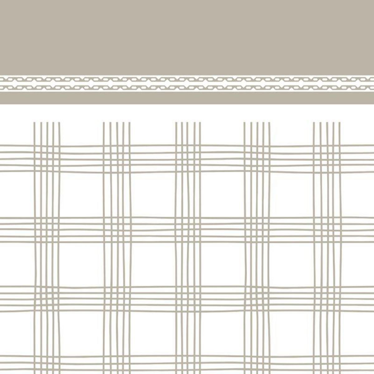 UNIVERS DECOR Pack complet housse de couette réversible pour lit 180 x 200 cm  King size  Floral taupe