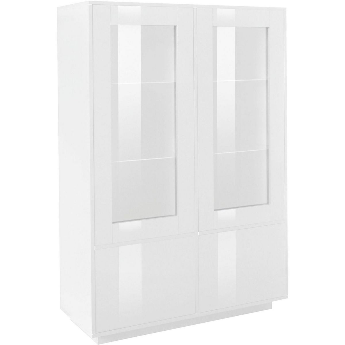 Vitrine moderne 4 portes 100 cm LUCERA