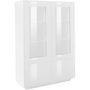 Voir la diapositive 1 : Vitrine moderne 4 portes 100 cm LUCERA