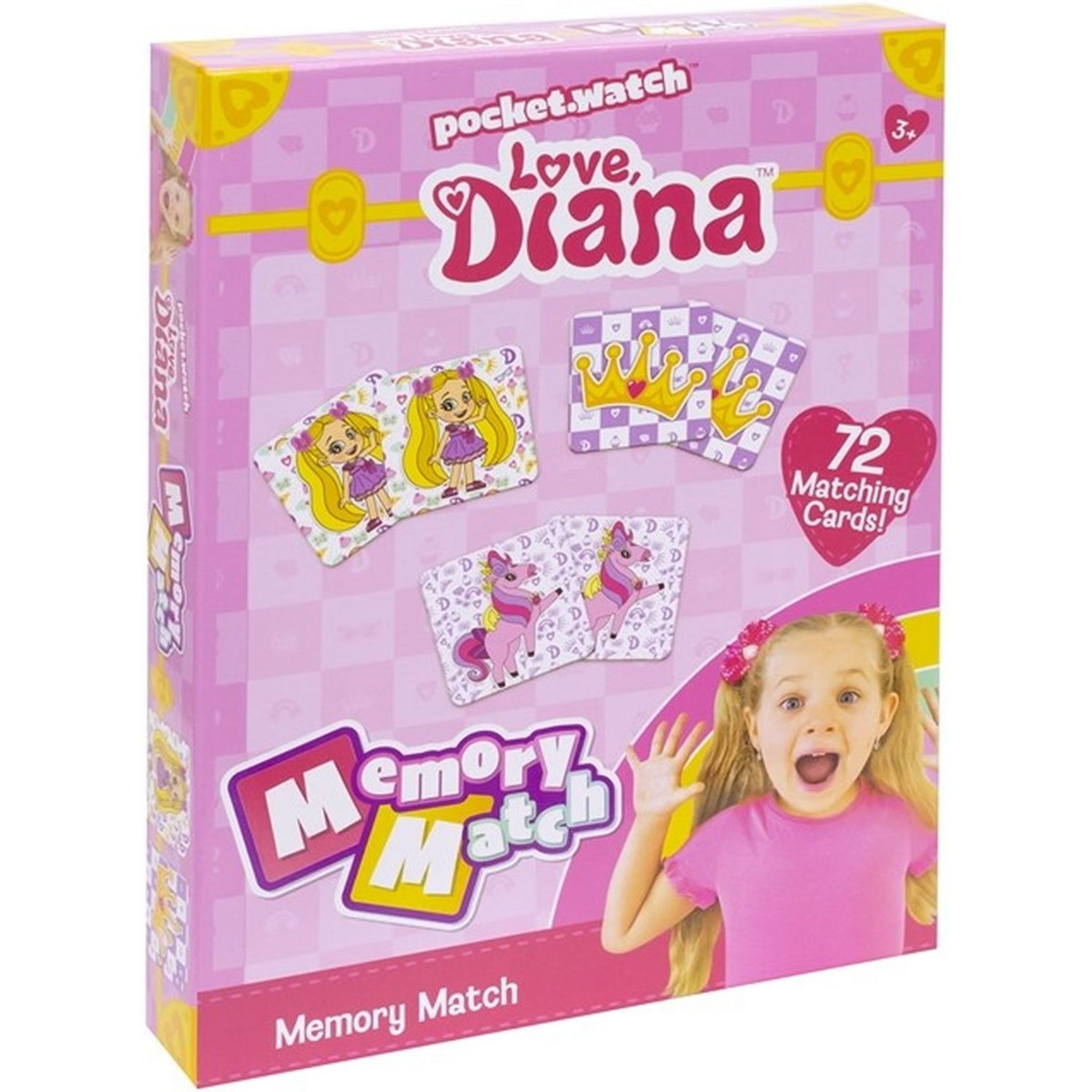 FOREVER CELVER Jeu de memory Love Diana