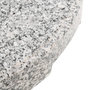 Voir la diapositive 5 : VIDAXL Socle de parasol Granite Rond 20 kg