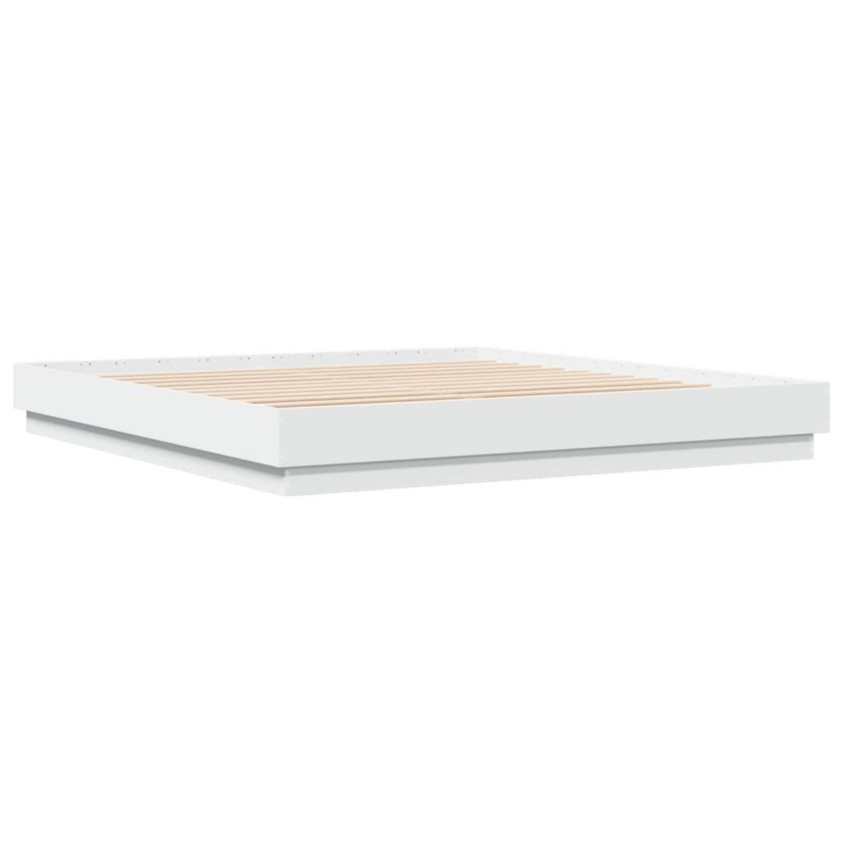 VIDAXL Cadre de lit sans matelas blanc 180x200 cm