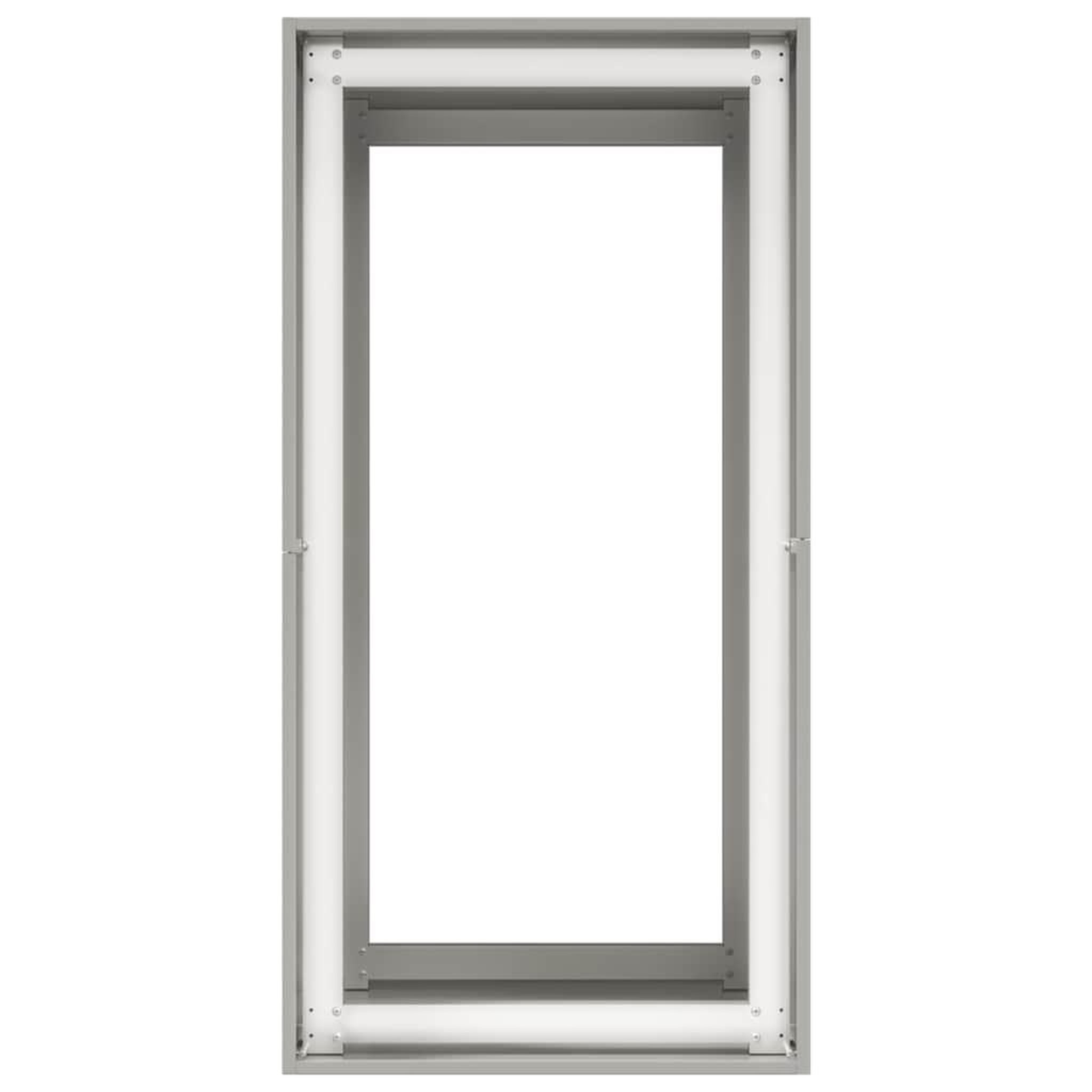 Voir la diapositive 5 : VIDAXL Jardiniere 40x80x80 cm acier inoxydable