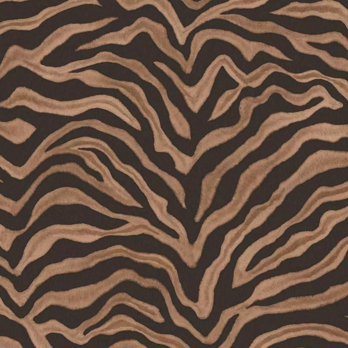 Noordwand Noordwand Papier peint Zebra Print Marron