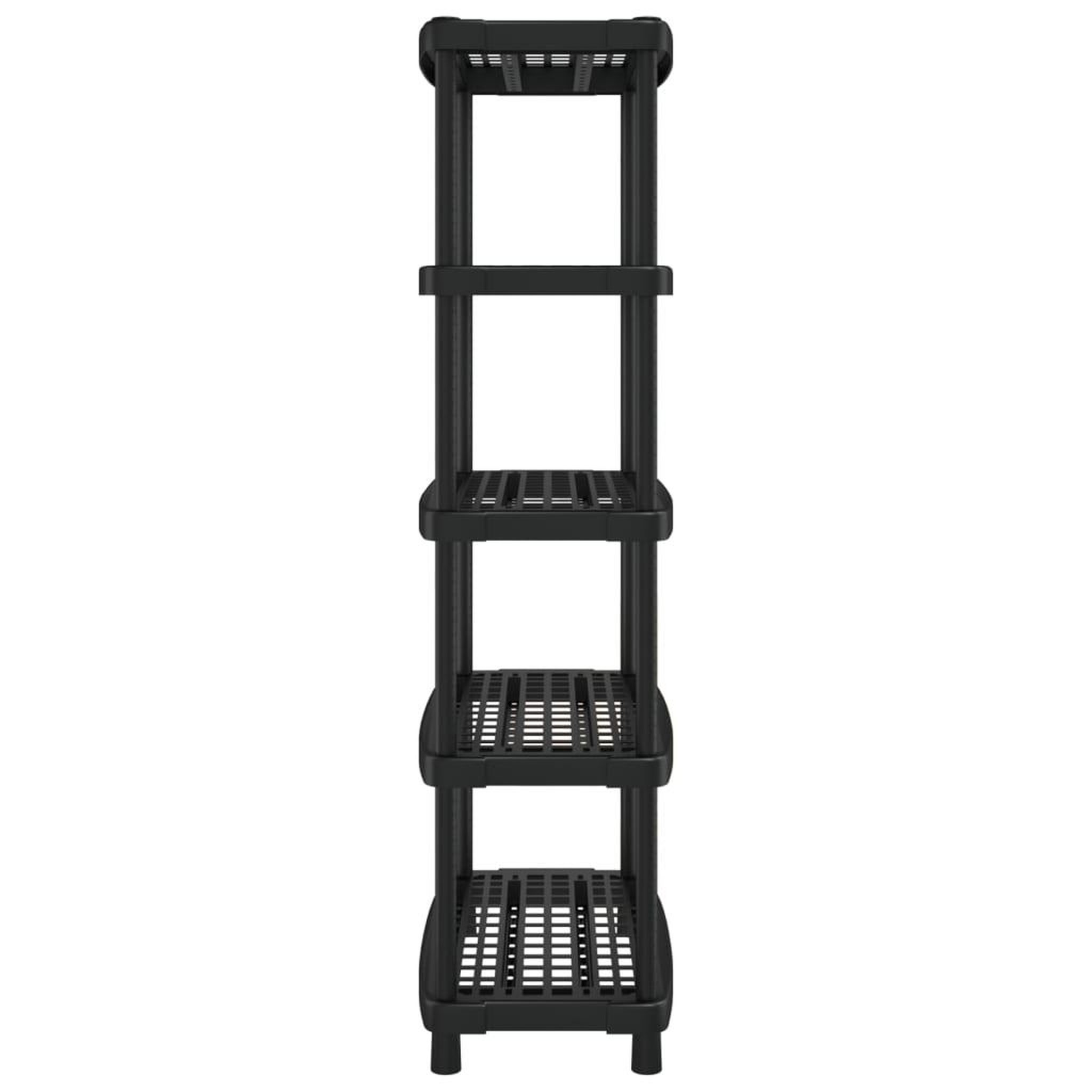 Voir la diapositive 4 : VIDAXL Etagere de rangement a 5 niveaux noir 93,5x45,5x194,5 cm PP