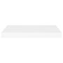 Voir la diapositive 5 : VIDAXL Etageres murales flottantes 4 pcs blanc 60x23,5x3,8 cm MDF