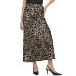 Only Jupe Longue  Léopard Femme Only Chigo. Coloris disponibles : Marron