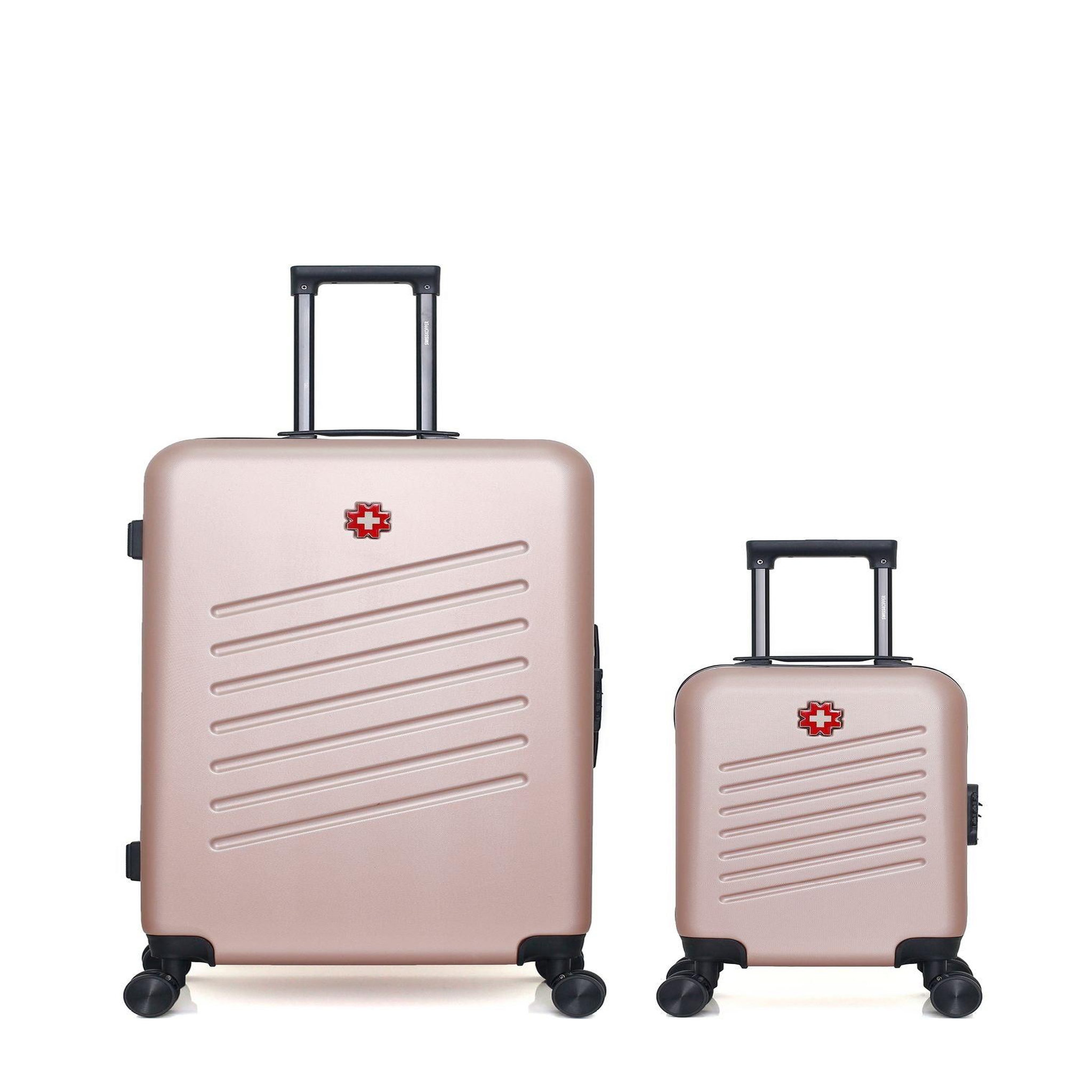 SWISS KOPPER Swiss kopper - lot de 2 - valises grand format et cabine xxs zurich