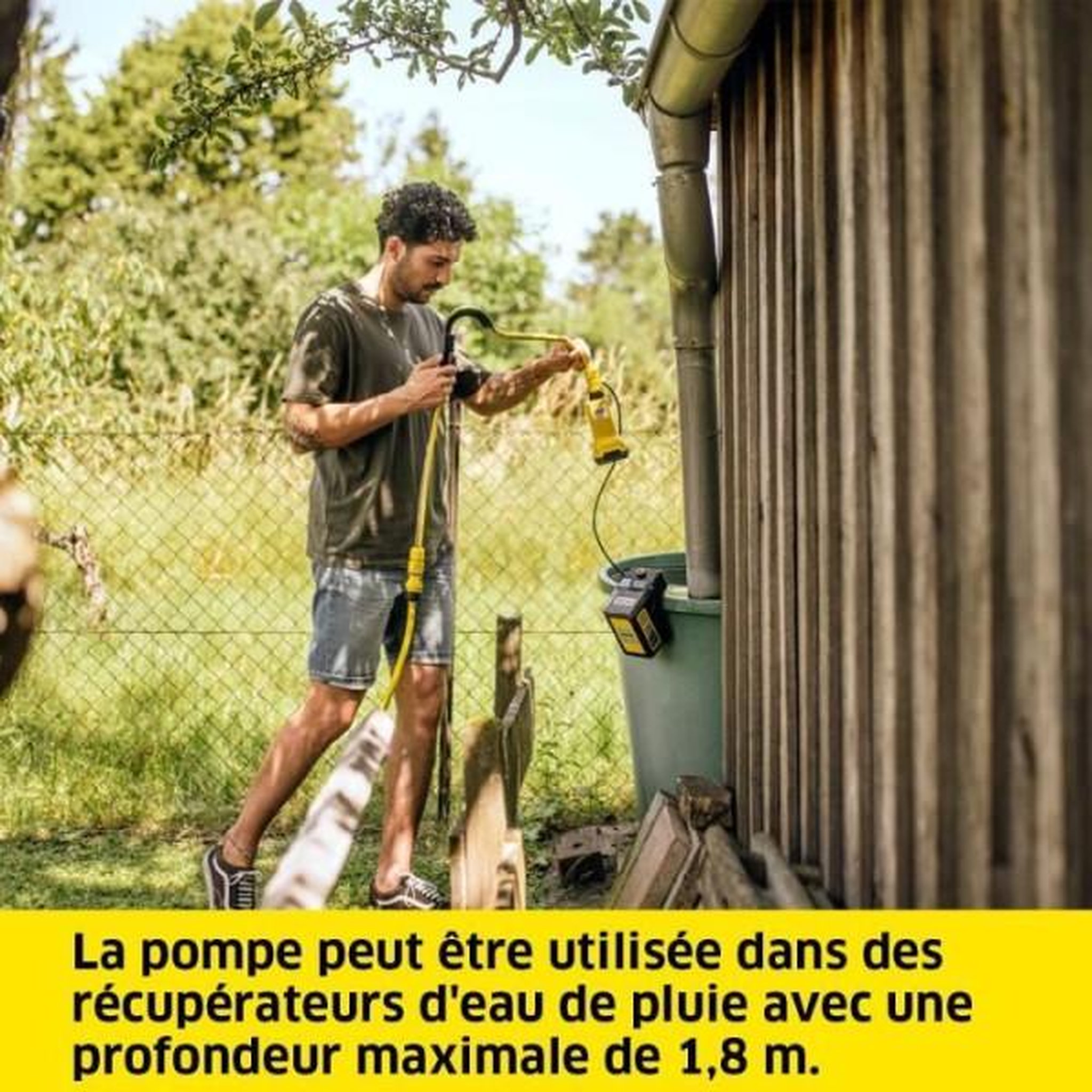 Voir la diapositive 5 : KÃ¤rcher Pompe vide-futs sur batterie KARCHER BP 2.000-18 Livre sans batterie ni chargeur