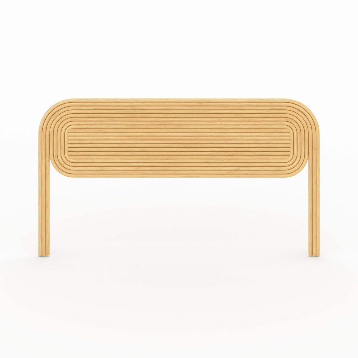 Rendez vous déco Tête de lit en rotin 140 cm - Paloma