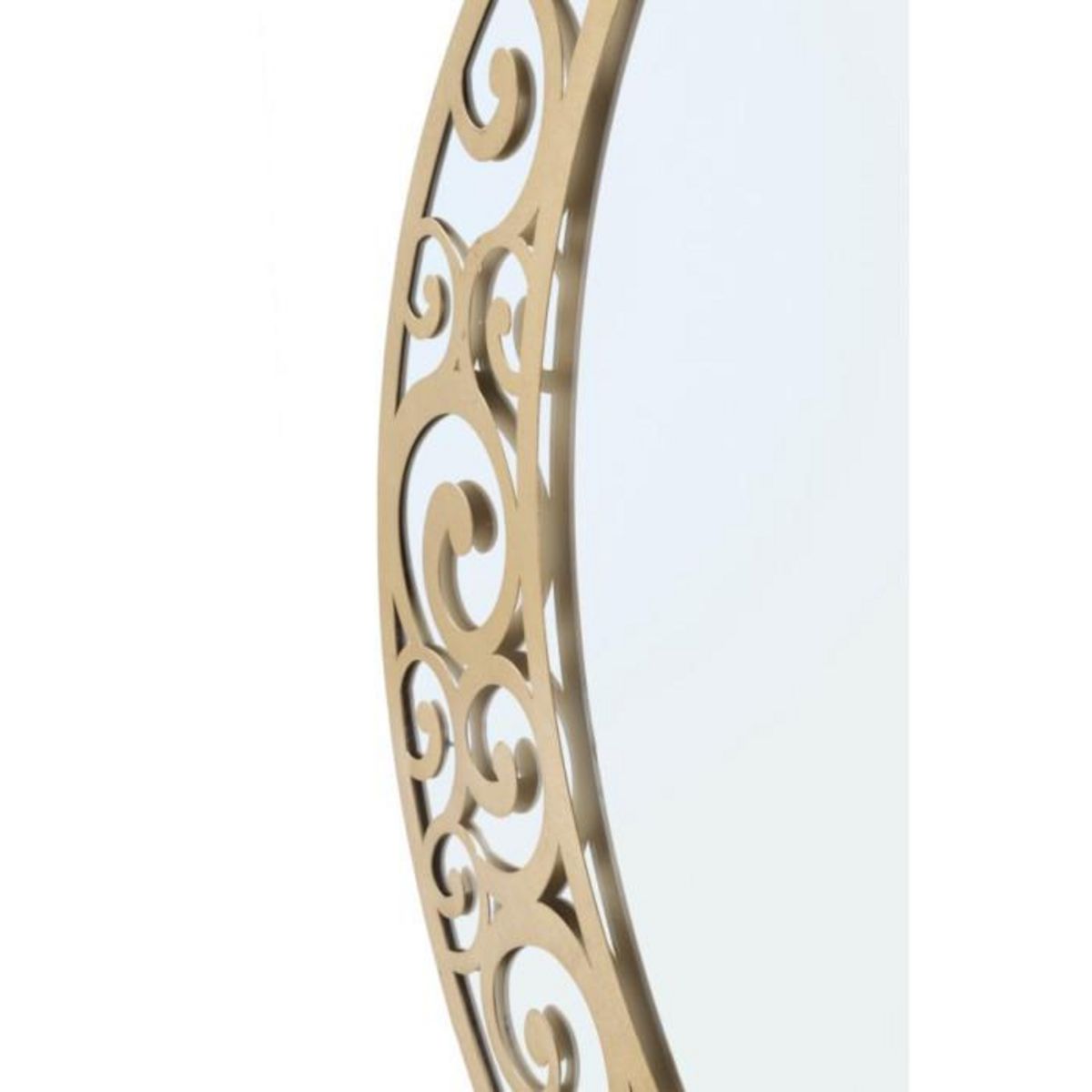 Paris Prix Miroir Mural Design  Luna  72cm Or