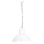 Voir la diapositive 4 : VIDAXL Lampe suspendue 25 W Blanc Rond 48 cm E27