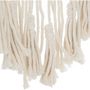 Voir la diapositive 2 : ATMOSPHERA Déco Murale Macramé  Soline  77cm Blanc