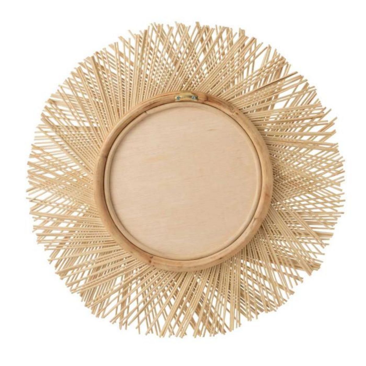 Paris Prix Miroir Mural en Rotin  Tressé  60cm Naturel