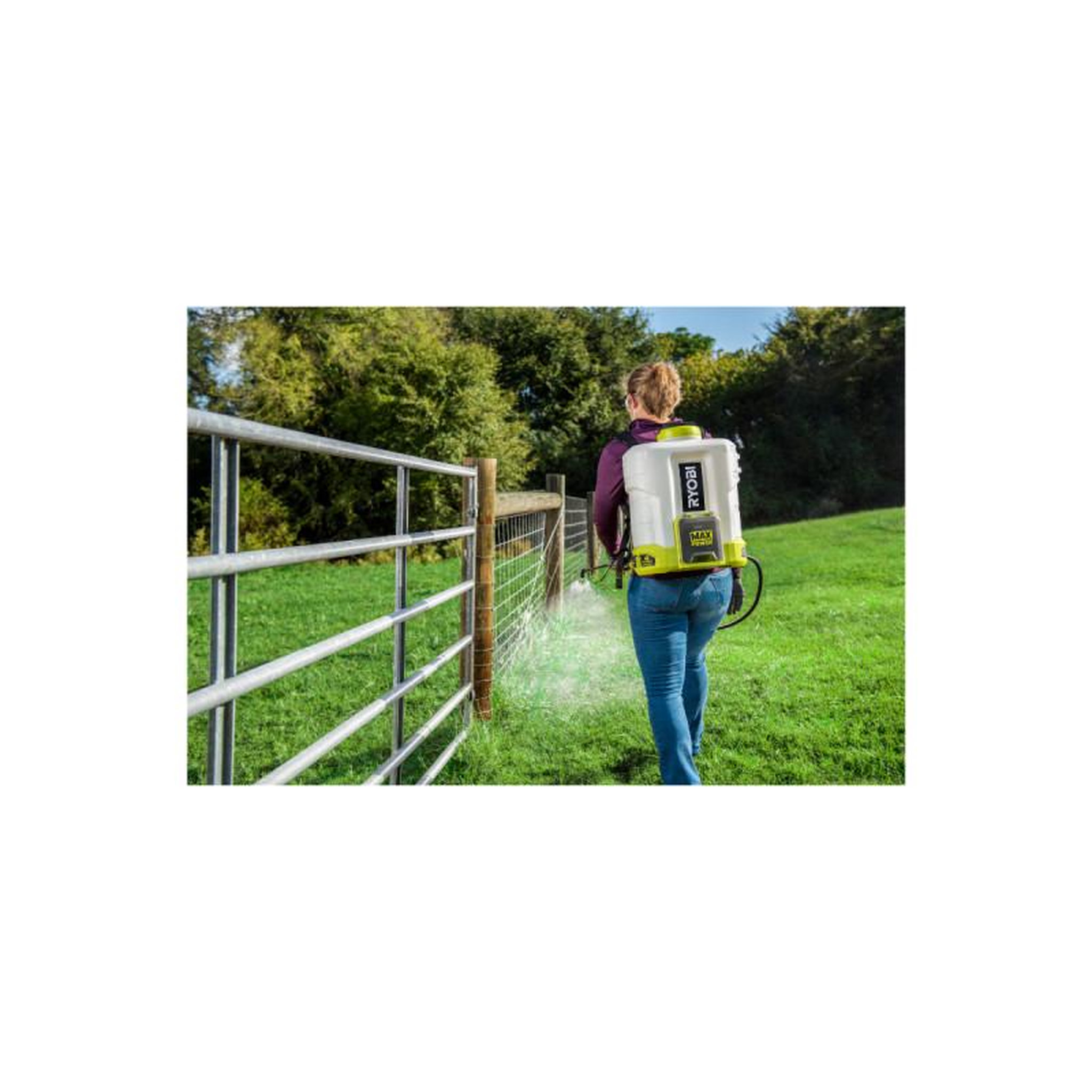 Voir la diapositive 3 : Ryobi Pulvérisateur à dos ryobi - ry36bpsa-0 - 36v max power - 15l - 6,2 bars - sans batterie ni chargeur