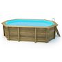 Voir la diapositive 3 : Habitat et Jardin Piscine bois   Brazilia 130    5.86 x 3.86 x 1.31 m