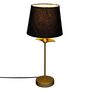 Voir la diapositive 2 : ATMOSPHERA Lampe à Poser Palmier  Artif  45cm Or & Noir