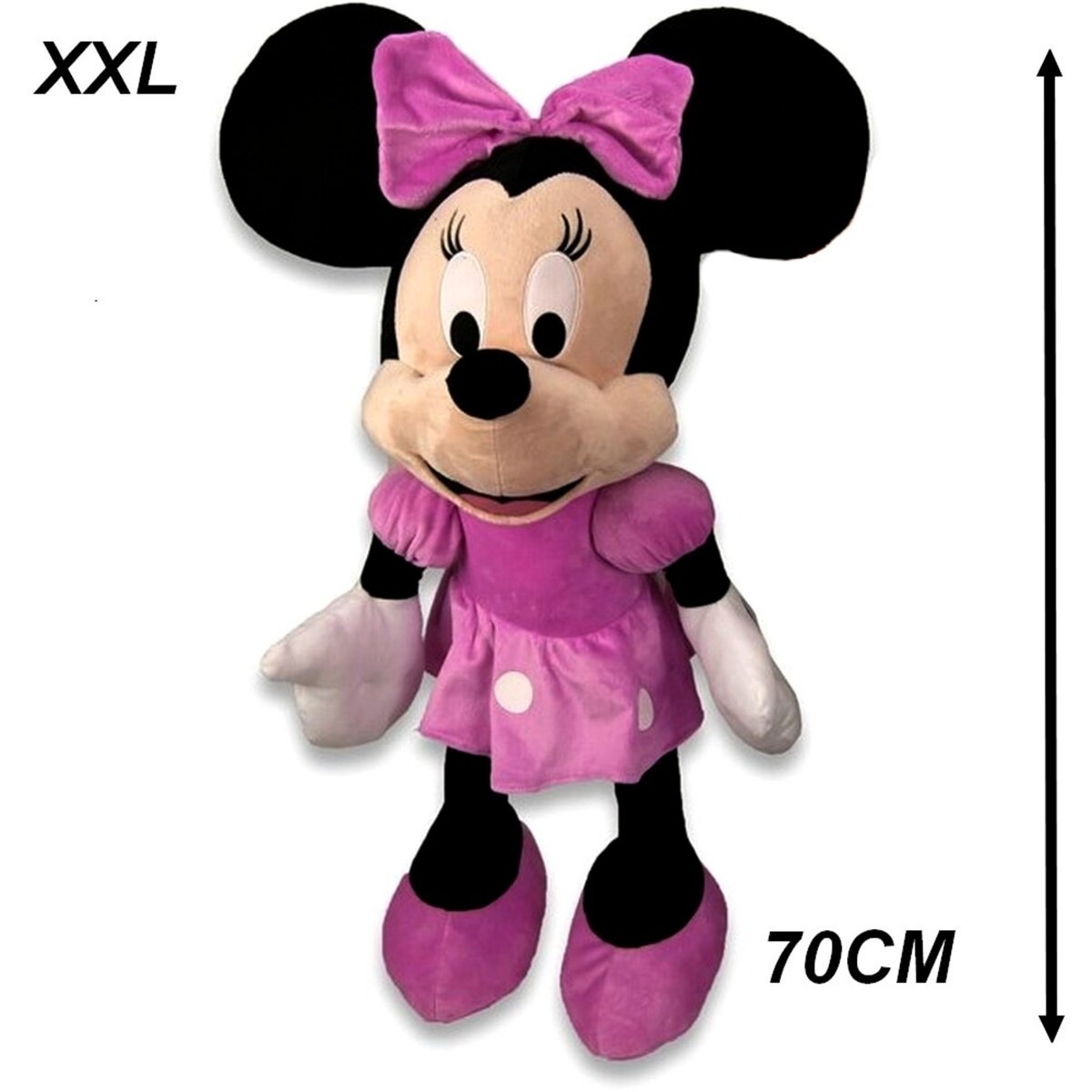 PELUCHE MINNIE H 70CM, Grossiste