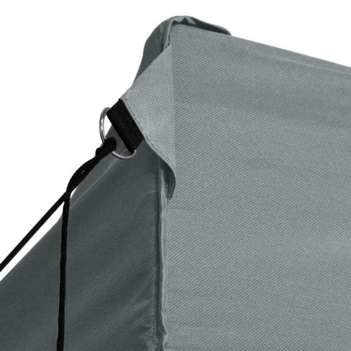 VIDAXL Tente pliable avec 3 parois 3 x 4,5 m Anthracite