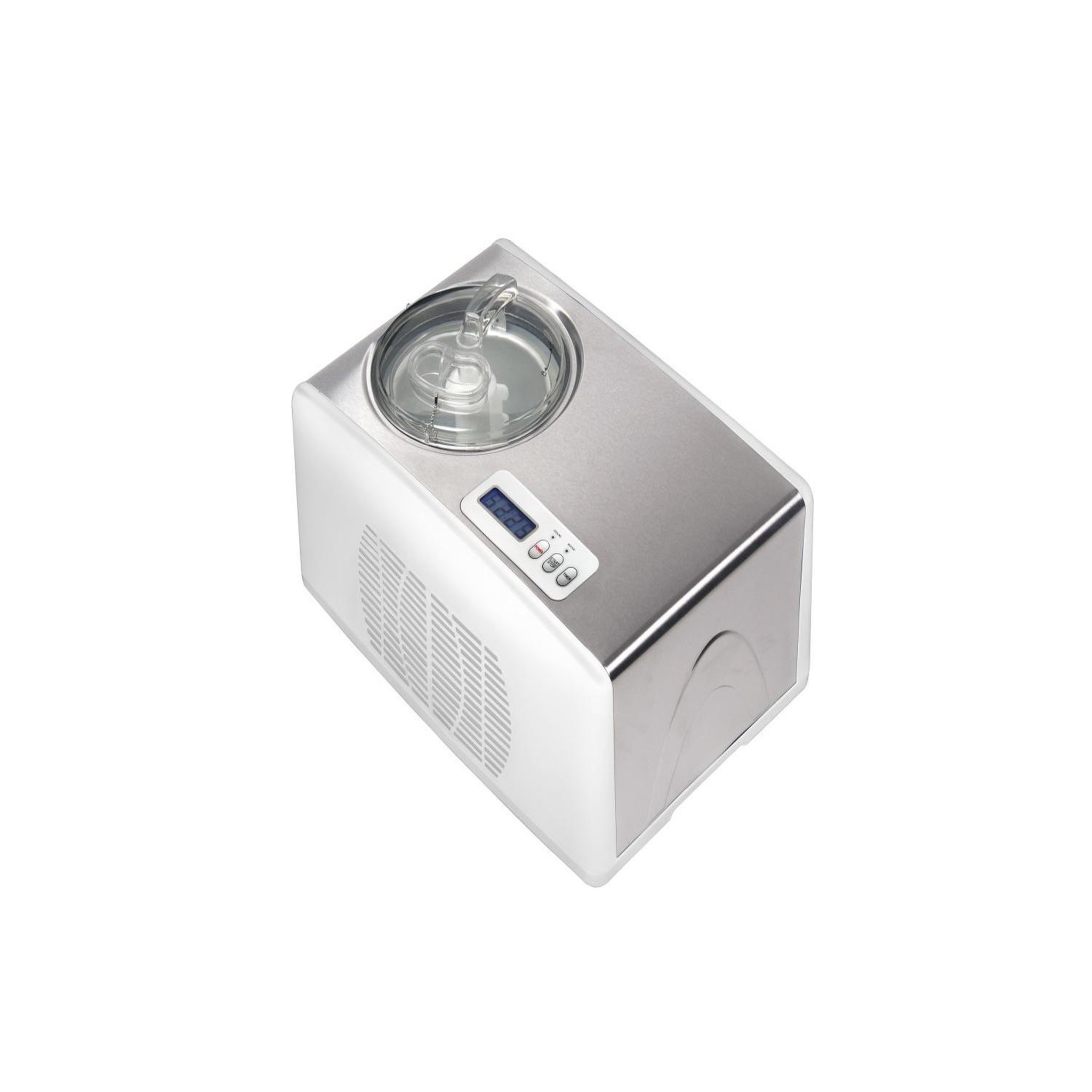 Voir la diapositive 2 : MELCHIONI FAMILY Sorbetière Melchioni FROSTY blanche capacité 1,5 litres