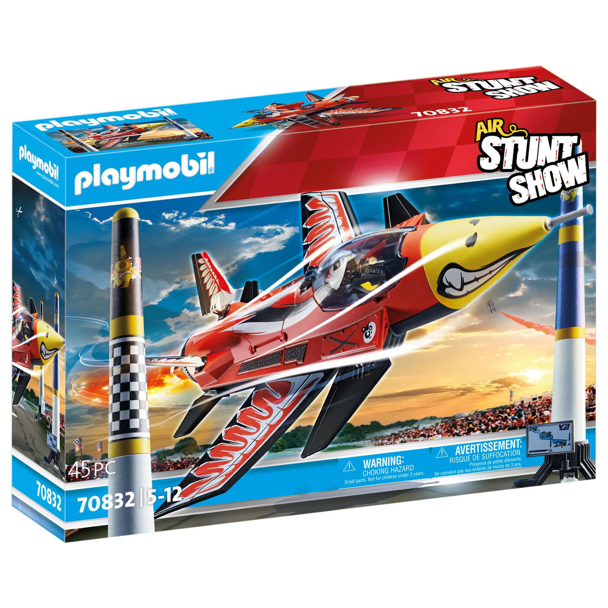 PLAYMOBIL 70832 - Air Stuntshow Jet "Aigle"