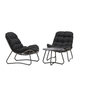 Voir la diapositive 2 : Paris Prix Salon de Jardin 2 Places  Cata  93cm Anthracite