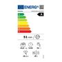 Voir la diapositive 2 : ELECTROLUX Lave-linge hublot 60cm 10kg 1400 tours/min - EW6FI5120WA