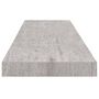 Voir la diapositive 5 : VIDAXL Etagere murale flottante Gris beton 90x23,5x3,8 cm MDF