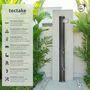 Voir la diapositive 2 : tectake Douche solaire 35 litres noir