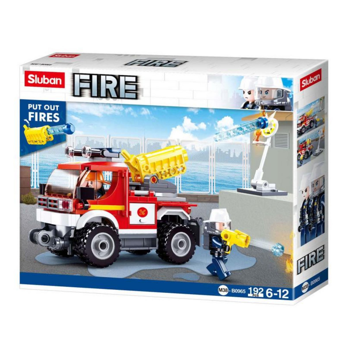 Sluban Sluban Off-road Fire Vehicle M38-B0965