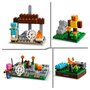 LEGO Minecraft 21190 Le Village Abandonné, Jouet Construction, Maison avec Figurine Zombie