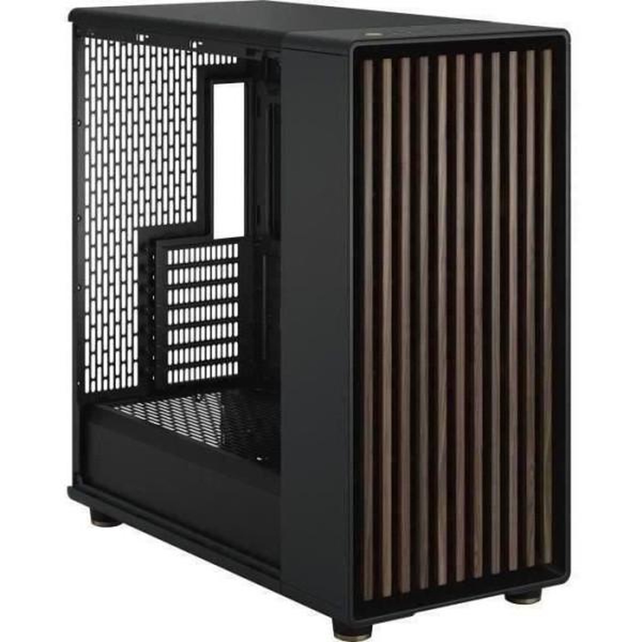 Voir la diapositive 2 : Fractal Design Boîtier PC - FRACTAL DESIGN - North XL Charcoal Black - FD-C-NOR1X-01 - E-ATX - Design élégant en bois et en alliage