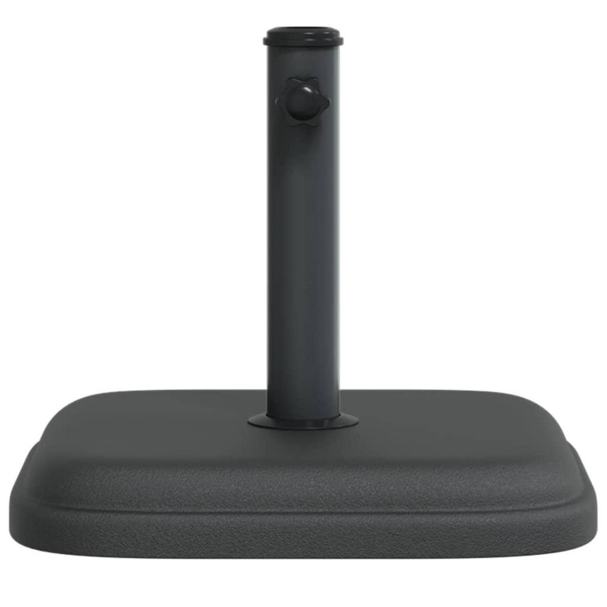 VIDAXL Base de parasol pour mats Ø32/35/38 mm 11 kg carre