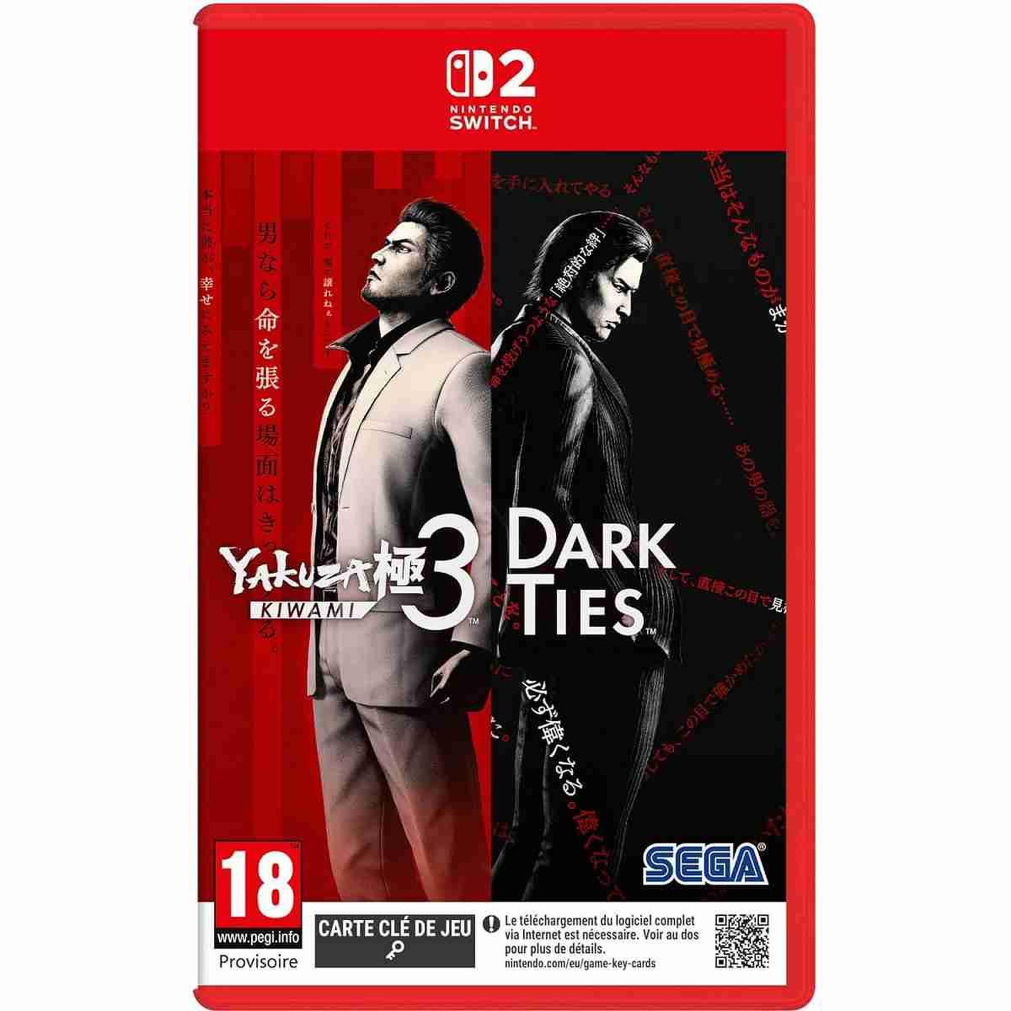 Sega SW2 Yakuza Kiwami 3 SWITCH