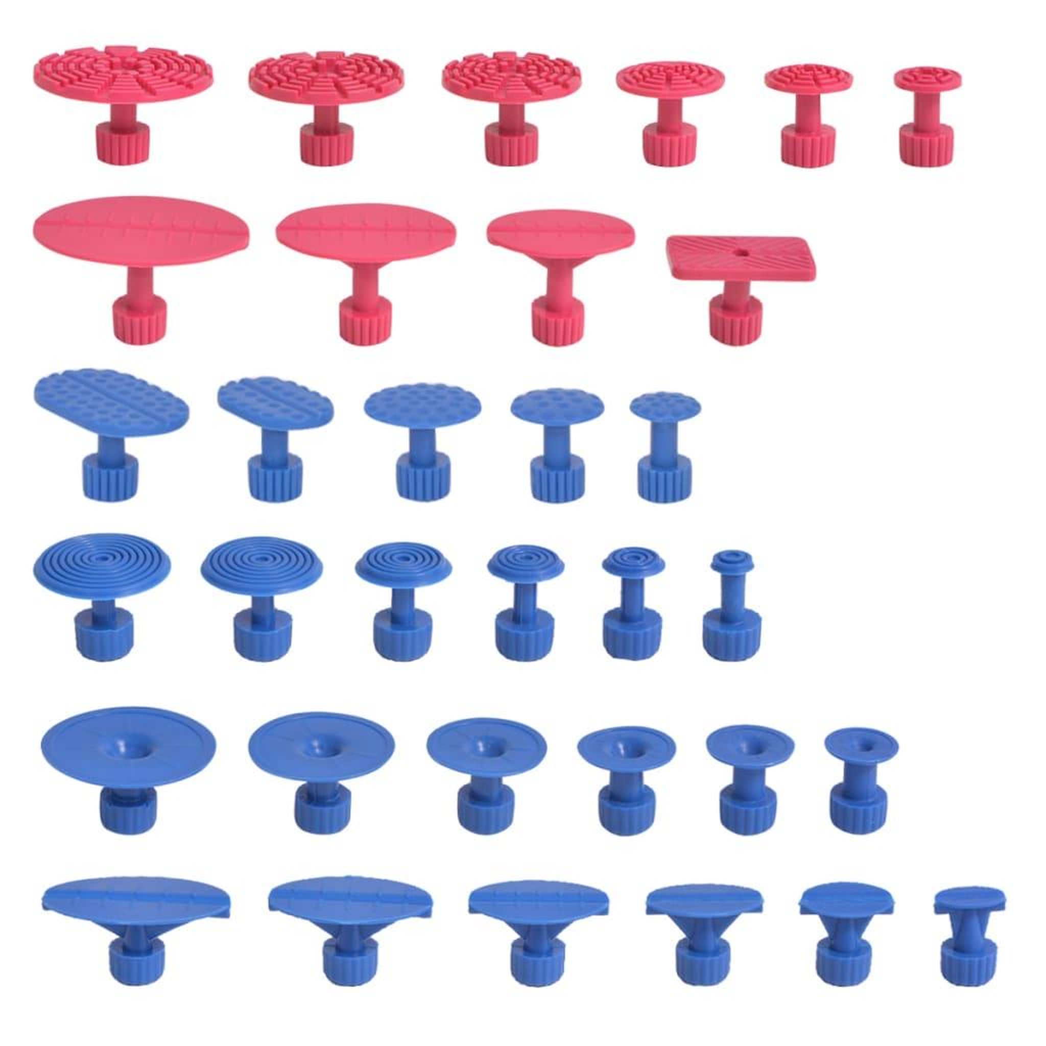 Voir la diapositive 2 : VIDAXL Kit de debosselage sans peinture 87 pcs acier inoxydable