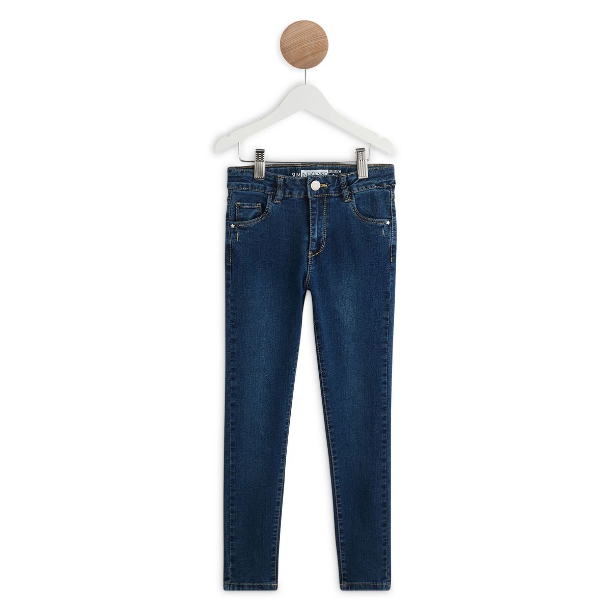 IN EXTENSO Jean droit fille