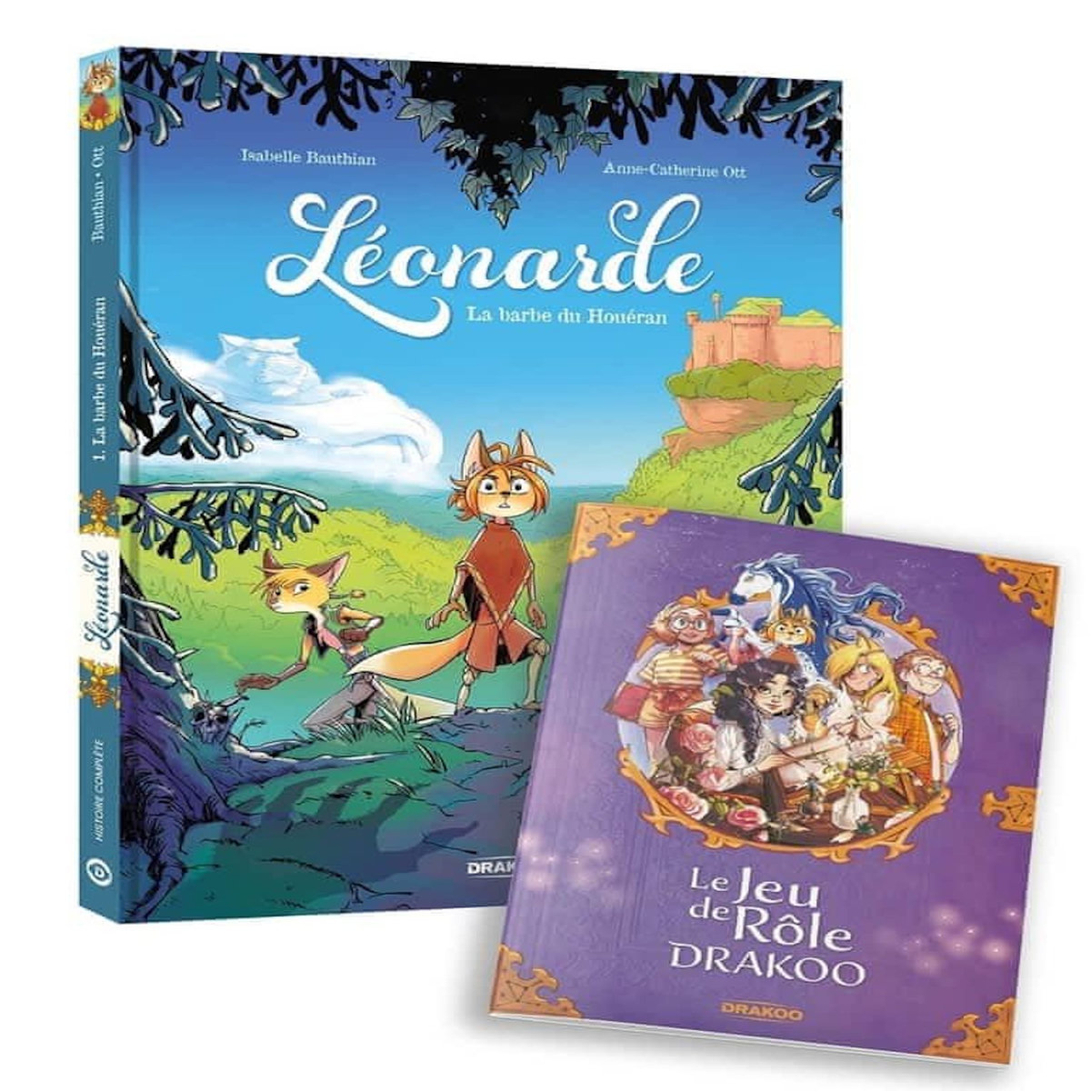 LEONARDE TOME 1 : LA BARBE DU HOUERAN. AVEC 1 JEU DE ROLE OFFERT, EDITION LIMITEE, Bauthian Isabelle