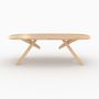 Voir la diapositive 5 : Rendez vous déco Table rectangulaire en bois d'hévéa massif foncé 8 personnes - Merlin