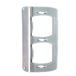 THIRARD Gâche équerre zingué bichromaté THIRARD à bout rond - Retour 16mm Hauteur 170mm - 73542