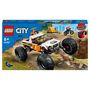 Voir la diapositive 1 : LEGO City 60387 Les aventures du 4x4 tout terrain, Set de Camping, Jouet Monster Truck avec Suspension et VTT, Jeu de Voiture 