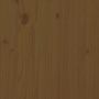 Voir la diapositive 5 : VIDAXL Tete de lit Marron miel 141x3x80,5 cm Bois massif de pin